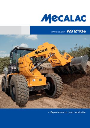 Wielladers Mecalac AS 210 e