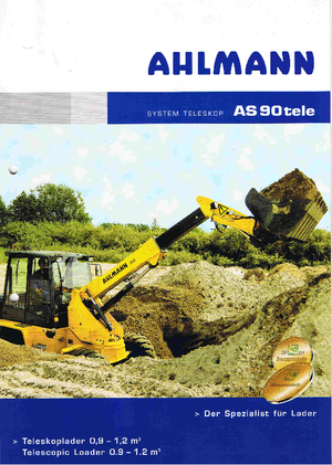 Wielladers Ahlmann AS 90 tele