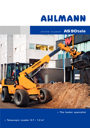 Wielladers Ahlmann AS 90 tele