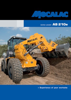 Wielladers Mecalac AS210e