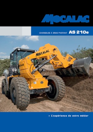 Wielladers Mecalac AS210e