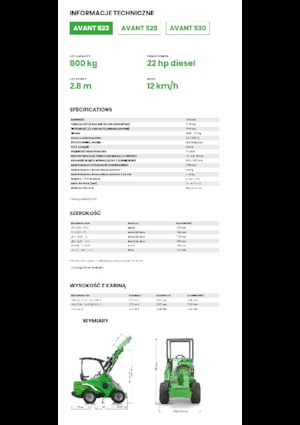 Wielladers Avant Tecno Avant 523