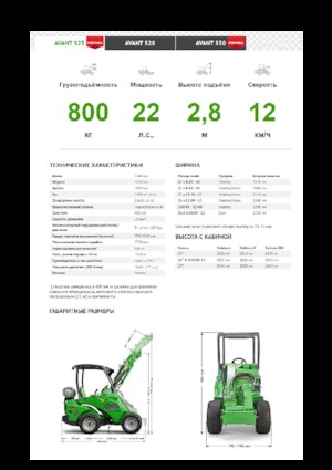 Wielladers Avant Tecno Avant 523