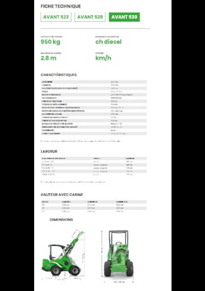 Wielladers Avant Tecno Avant 530