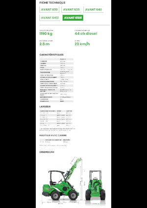 Wielladers Avant Tecno Avant 650