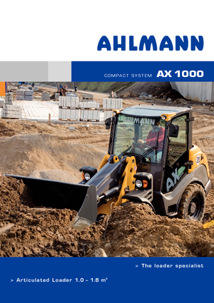 Wielladers Ahlmann AX 1000
