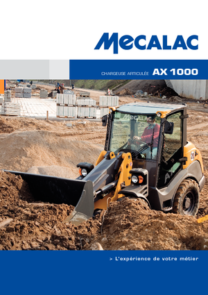Wielladers Mecalac AX 1000