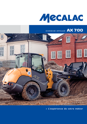 Wielladers Mecalac AX 700