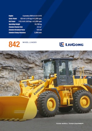 Wielladers Liugong 842 