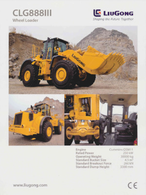 Wielladers Liugong CLG888 III 