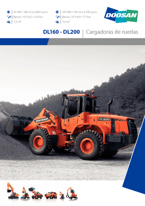 Wielladers Doosan DL 200
