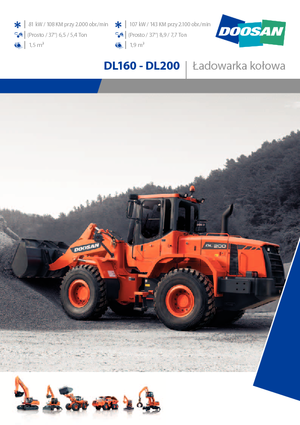 Wielladers Doosan DL 200