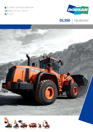 Wielladers Doosan DL 350