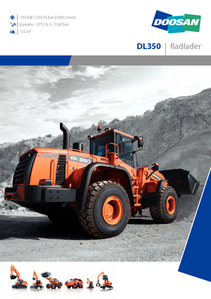 Wielladers Doosan DL 350