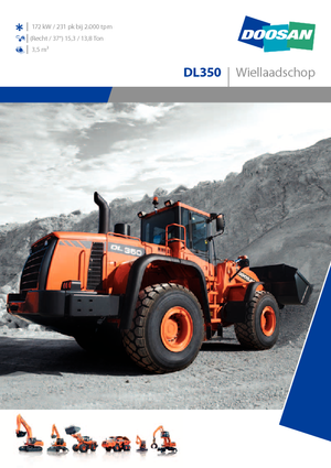 Wielladers Doosan DL 350