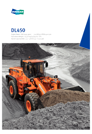 Wielladers Doosan DL 450