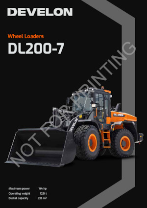 Wielladers Develon DL200-7