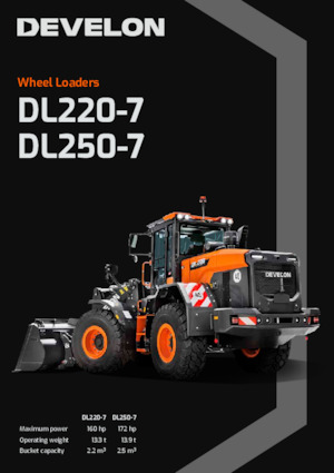 Wielladers Develon DL250-7