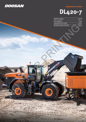 Wielladers Doosan DL420-7