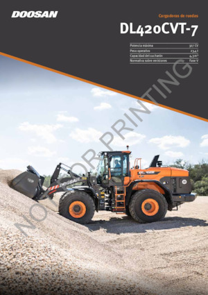 Wielladers Doosan DL420CVT-7