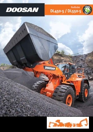 Wielladers Doosan DL550-5