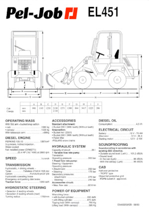 Wielladers Pel-Job EL 451