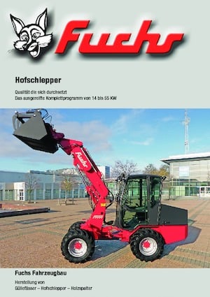 Compacte wielladers Fuchs Yard loaders F 1100