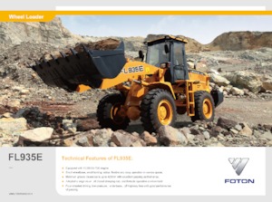 Wielladers Foton Lovol FL935E-II