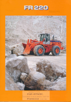 Wielladers Fiat-Hitachi FR 220
