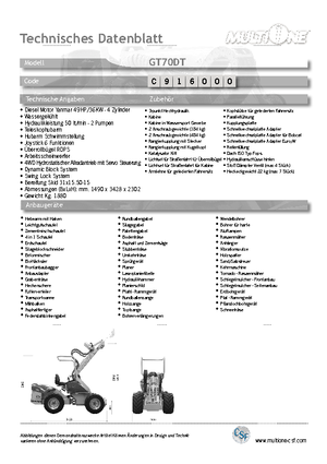 Wielladers Multione GT 70