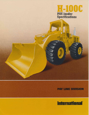 Wielladers International Harvester H-100C