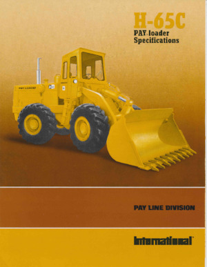 Wielladers International Harvester H-65C