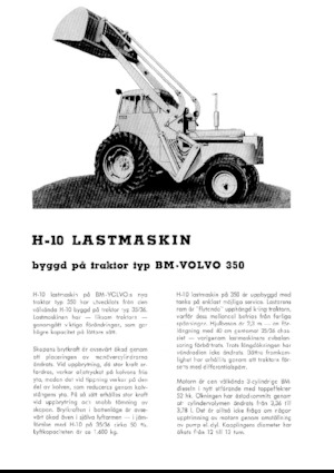 Wielladers Volvo H10-350