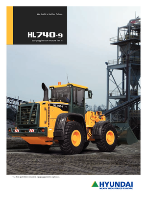 Wielladers Hyundai HL 740-9
