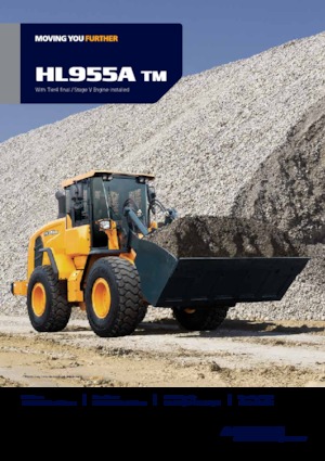 Wielladers Hyundai HL955ATM