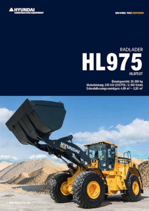 Wielladers Hyundai HL975 XT