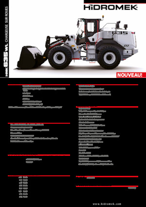 Wielladers Hidromek HMK 635 WL