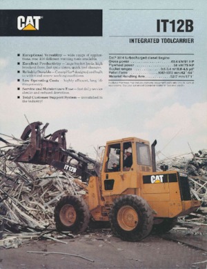 Wielladers Caterpillar IT 12 B