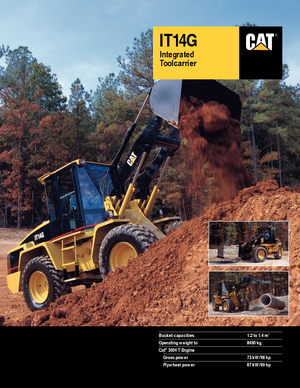 Wielladers Caterpillar IT14G