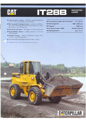 Wielladers Caterpillar IT 28 B
