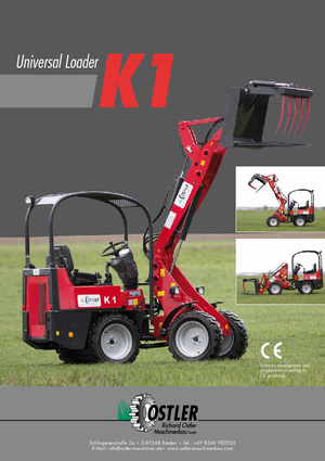 Compacte wielladers Ostler K1