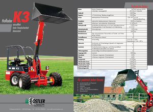 Compacte wielladers Ostler K3