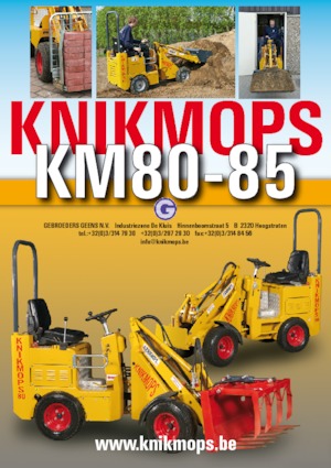 Wielladers Gebr. Geens KM80