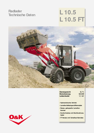 Wielladers O&K L 10.5 FT