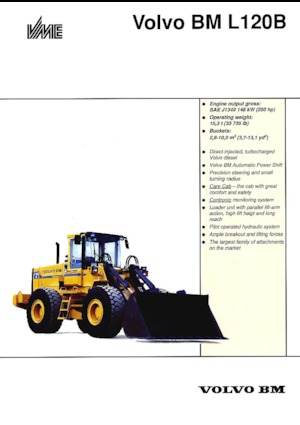 Wielladers Volvo L 120 B