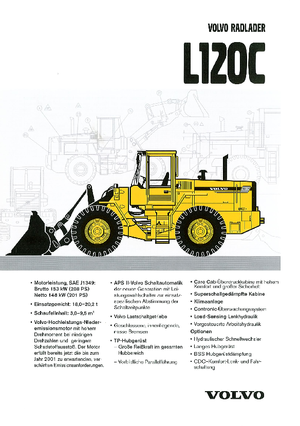 Wielladers Volvo L120C