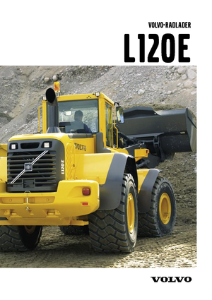Wielladers Volvo L120E