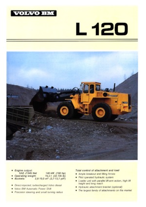 Wielladers Volvo L 120
