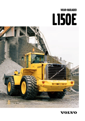 Wielladers Volvo L150E