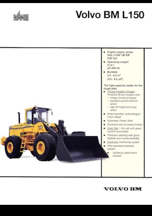 Wielladers Volvo L 150